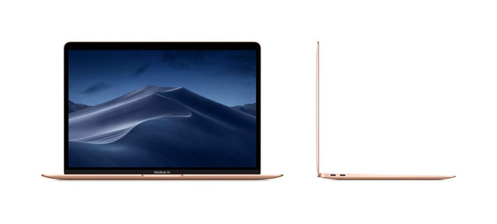 Apple MacBook Air (13-inch Retina display, 1.6GHz dual-core Intel Core i5, 128GB) - Space Gray (Renewed)
