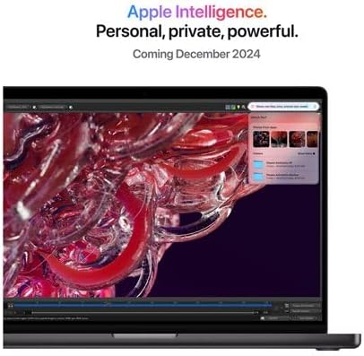 Apple 2024 MacBook Pro with Apple M4 Max Chip (16-inch, 48GB RAM, 1TB SSD Storage) (QWERTY English) Space Black (Renewed)