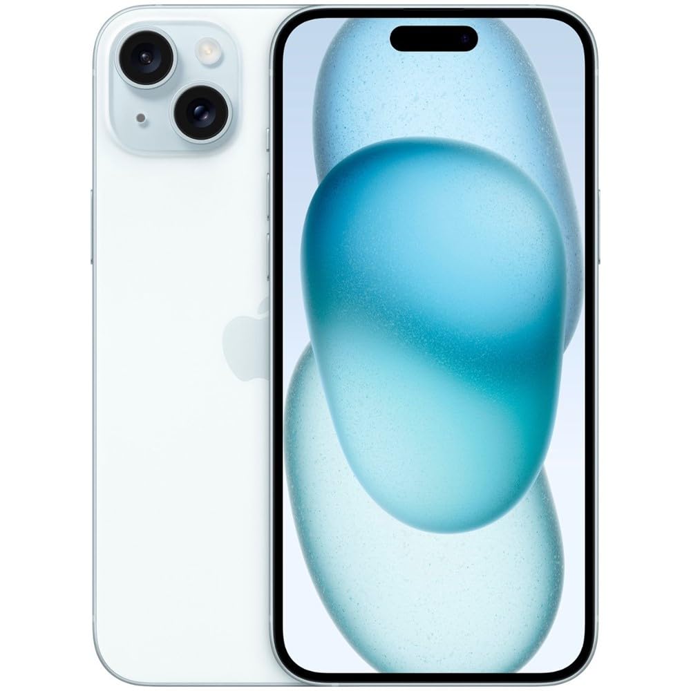 Apple iPhone 15 Plus, 128GB, Yellow - Unlocked (Renewed)