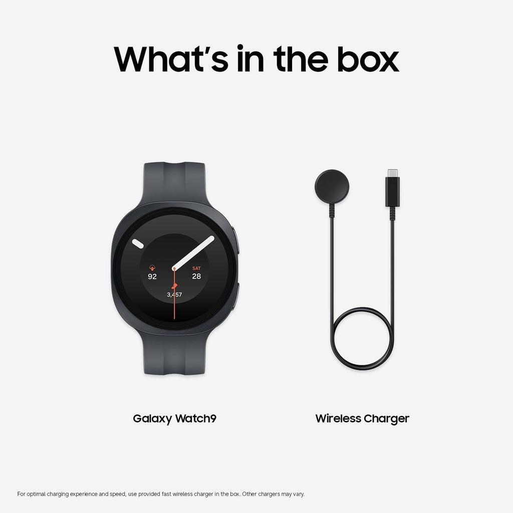 Samsung Galaxy Watch9, Graphite, 40mm Bluetooth Smartwatch