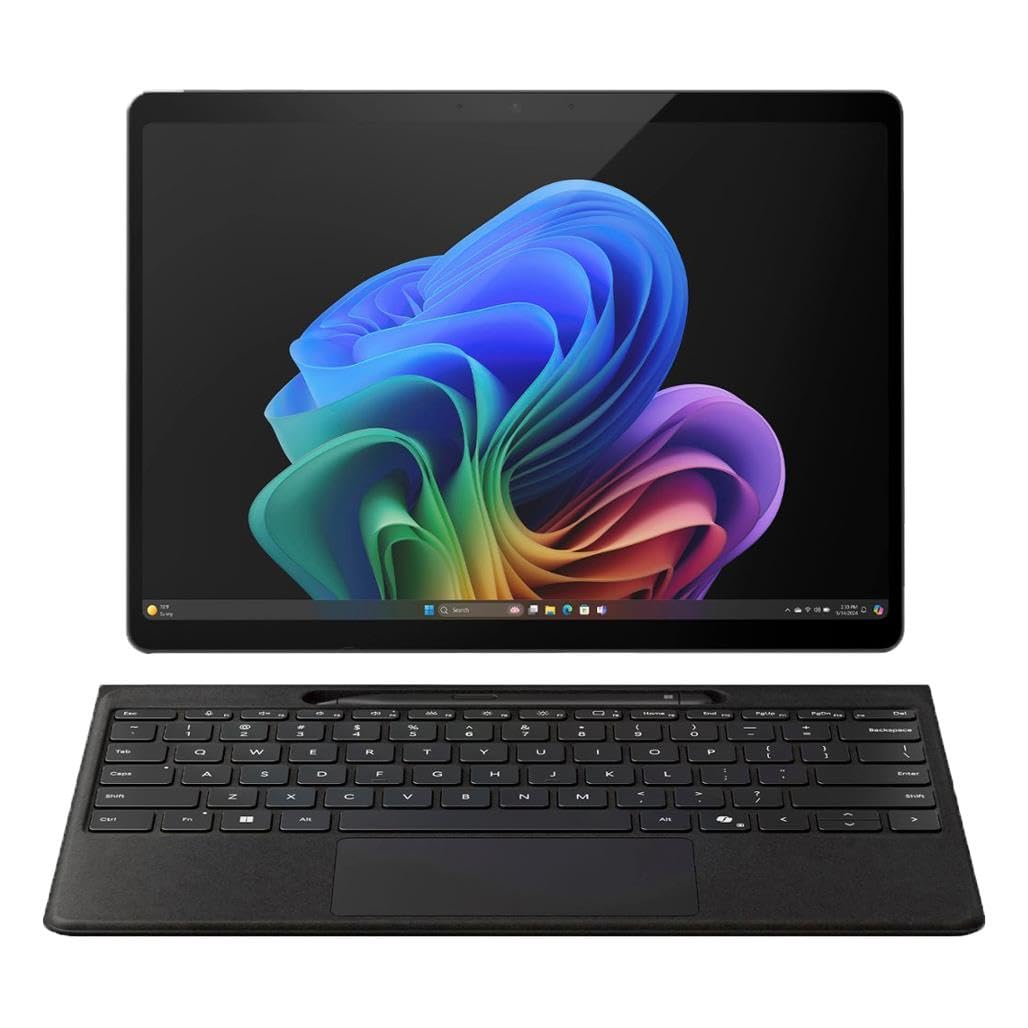 Microsoft Surface Pro 2-in-1 Laptop/Tablet (2024), Windows 11 Copilot+ PC, 13" Touchscreen Display, Snapdragon X Plus (10 Core), 16GB RAM, 512GB Storage, Dune