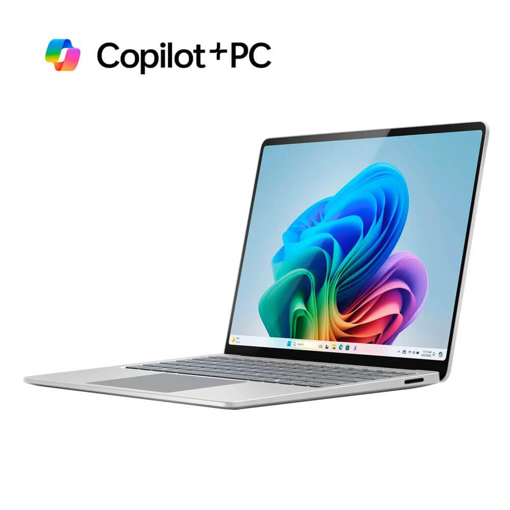 Microsoft Surface Laptop (2024), Windows 11 Copilot+ PC, 13.8" Touchscreen Display, Snapdragon X Elite (12 core), 16GB RAM, 512GB SSD Storage, Black