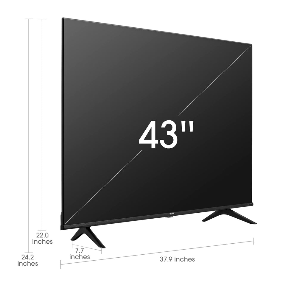 Hisense 55-Inch Class A6 Series 4K UHD Smart Google TV with Alexa Compatibility, Dolby Vision HDR, DTS Virtual X, Sports & Game Modes, Voice Remote, Chromecast Built-in (55A6H) , Black