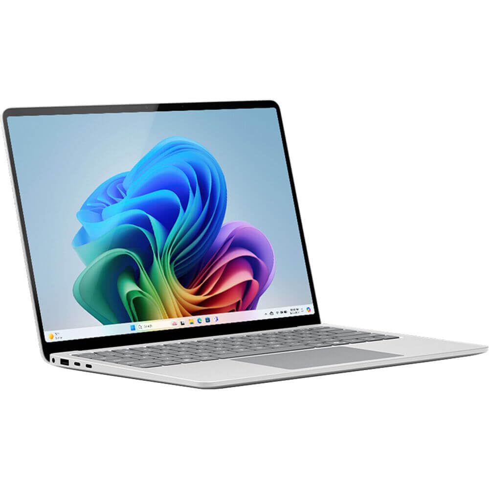 Microsoft Surface Laptop (2024), Windows 11 Copilot+ PC, 13.8" Touchscreen Display, Snapdragon X Elite (12 core), 16GB RAM, 512GB SSD Storage, Black