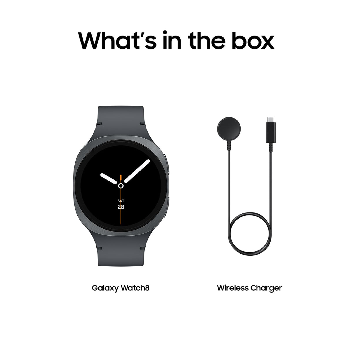 Samsung Galaxy Watch 8 (2025), Graphite, 40mm, Bluetooth Smartwatch