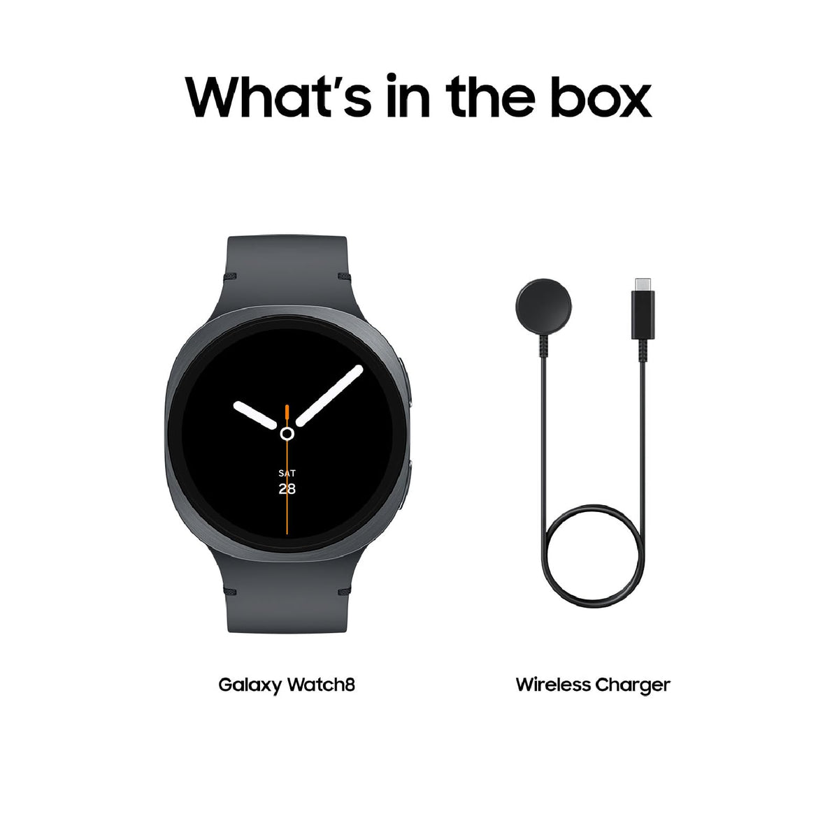 Samsung Galaxy Watch 8 (2025), Graphite, 40mm, Bluetooth Smartwatch