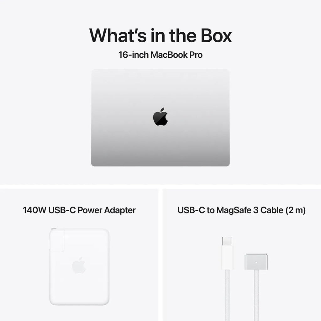 Apple 16-Inch MacBook Pro Laptop Early 2026 with M5 Max Chip, 18-Core CPU, 40-Core GPU, 128GB Unified Memory, 2TB SSD Storage, Standard Display, 140W USB-C Power Adapter (Silver, 16-inch)
