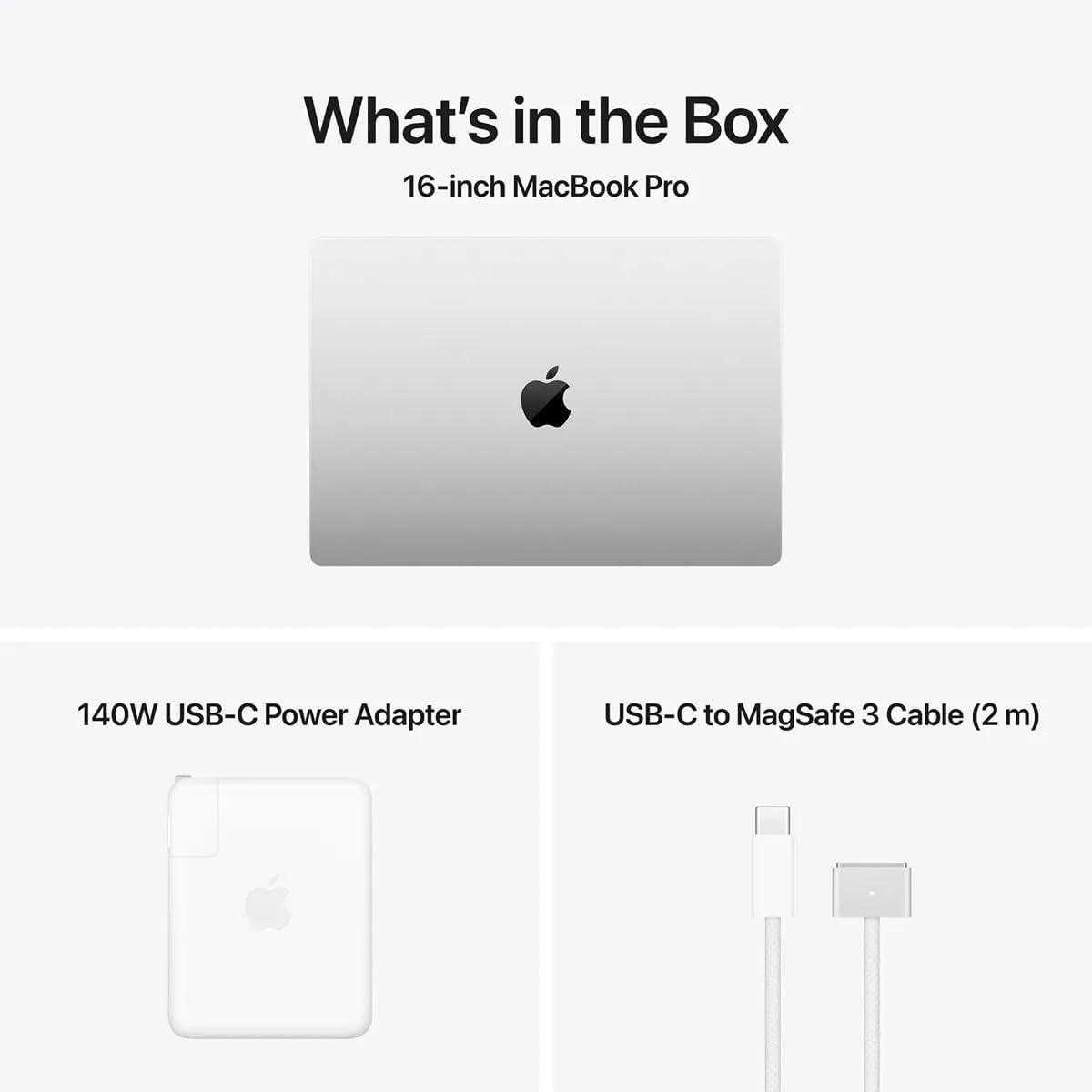 Apple 16-Inch MacBook Pro Laptop Early 2026 with M5 Max Chip, 18-Core CPU, 40-Core GPU, 128GB Unified Memory, 2TB SSD Storage, Standard Display, 140W USB-C Power Adapter (Silver, 16-inch)