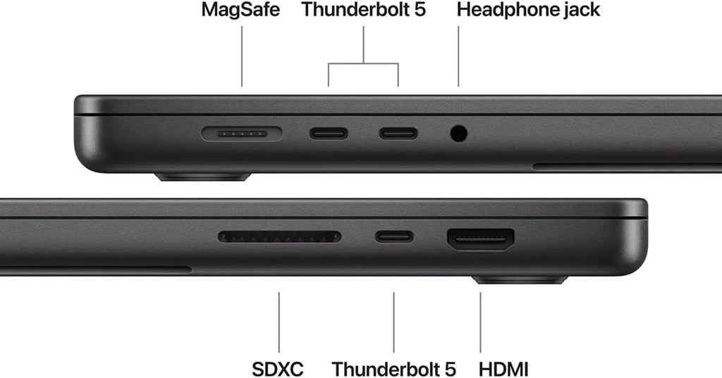 Apple 14-inch MacBook Pro CTO Laptop with M5 Pro Chip, 15-Core CPU, 16-Core GPU, 48GB Unified Memory, 1TB SSD Storage, Standard Display, 70W USB-C Power Adapter, 2026