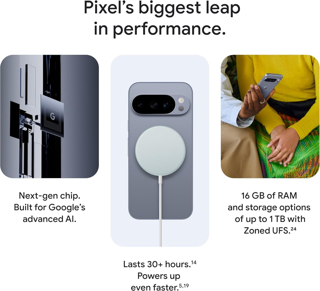 Google Pixel 10 Pro XL - Unlocked Android Smartphone - Gemini AI Assistant, Moonstone - 256GB (2025 Model) (Renewed Premium)
