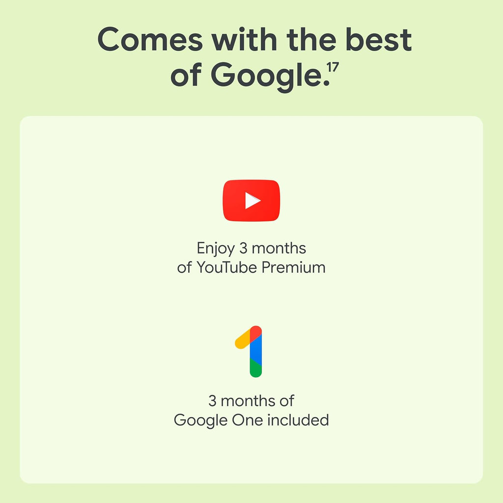 Google Pixel 7-5G Android Phone - Unlocked Smartphone with Wide Angle Lens and 24-Hour Battery - 256GB - Lemongrass