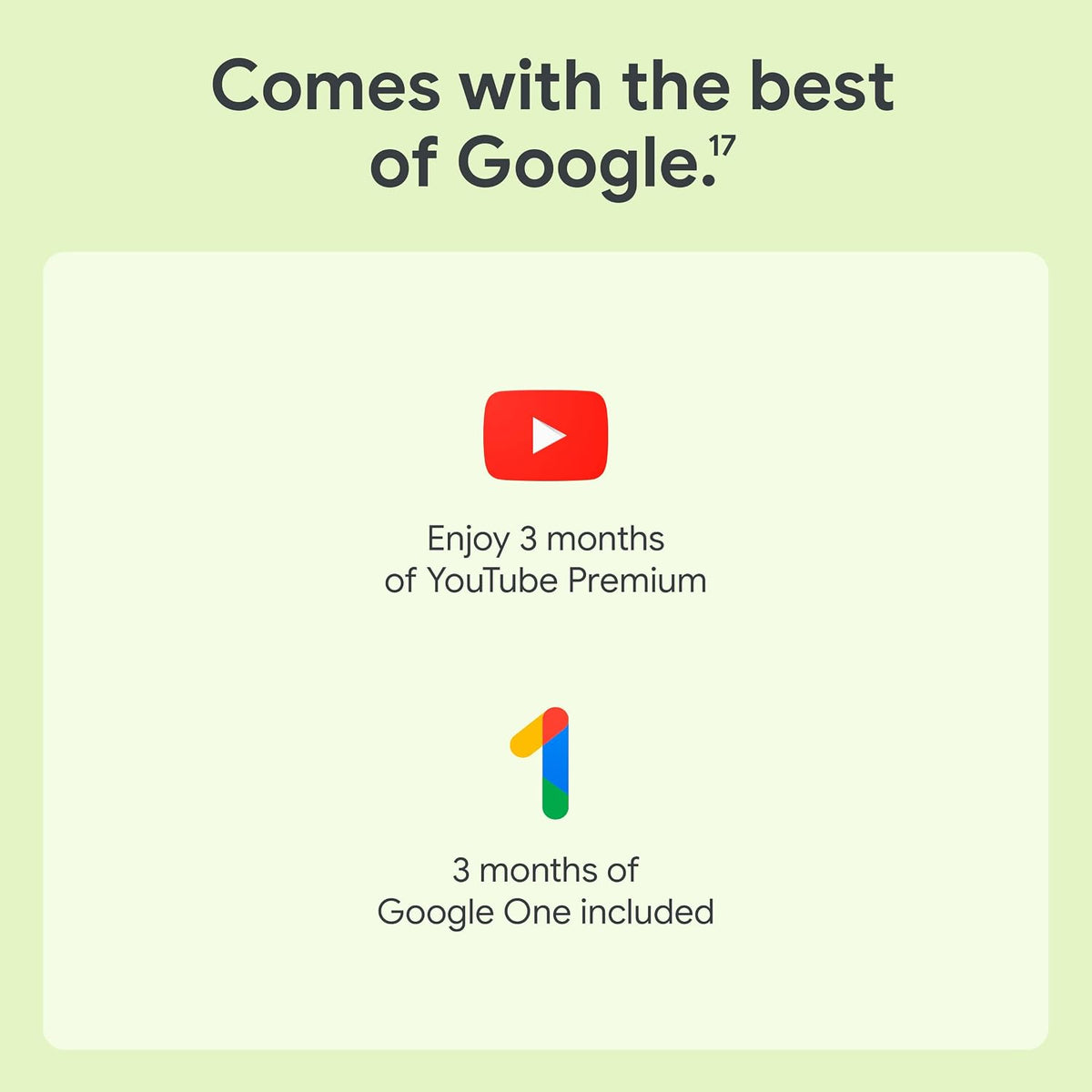 Google Pixel 7-5G Android Phone - Unlocked Smartphone with Wide Angle Lens and 24-Hour Battery - 256GB - Lemongrass