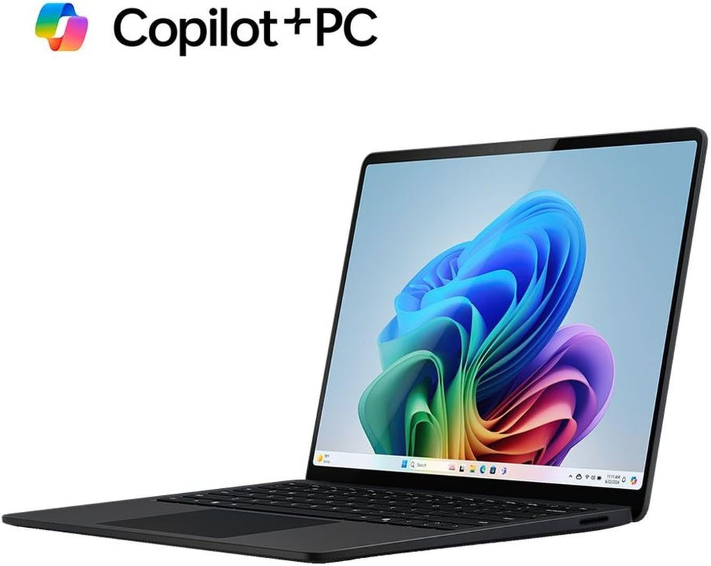 Microsoft Surface Laptop (2024), Windows 11 Copilot+ PC, 13.8" Touchscreen Display, Snapdragon X Elite (12 core), 16GB RAM, 512GB SSD Storage, Black