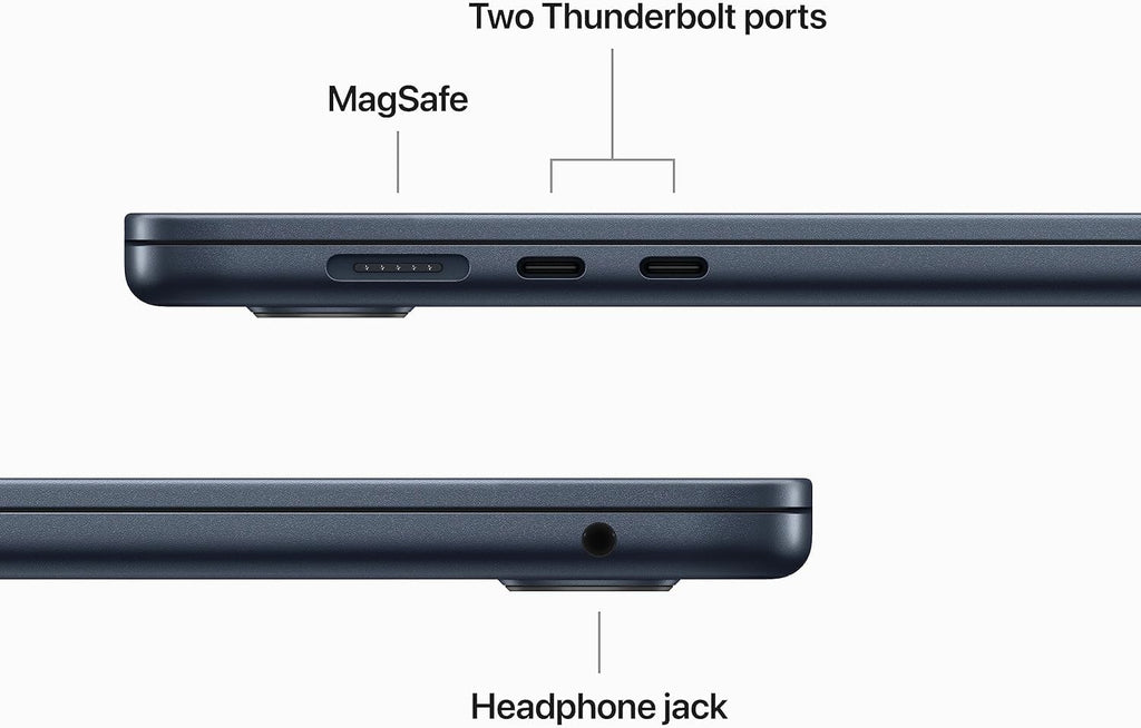 2023 Apple MacBook Air with Apple M2 Chip with 8-Core CPU/10-Core GPU (15-inch, 8GB RAM, 256GB SSD Storage) (QWERTY English) Space Gray (Renewed)