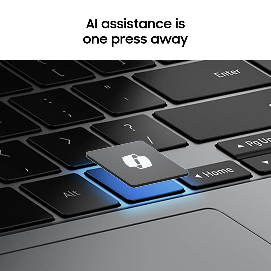 Samsung 16” Galaxy Book5 Pro 360 Copilot+ PC, AI Business Laptop, Windows 11 Pro, Intel Core Ultra 7 Processor 256V, 3K AMOLED Touchscreen, 16GB / 512GB, 120HZ, 2025 Model, NP964QHA-KG1US, Gray