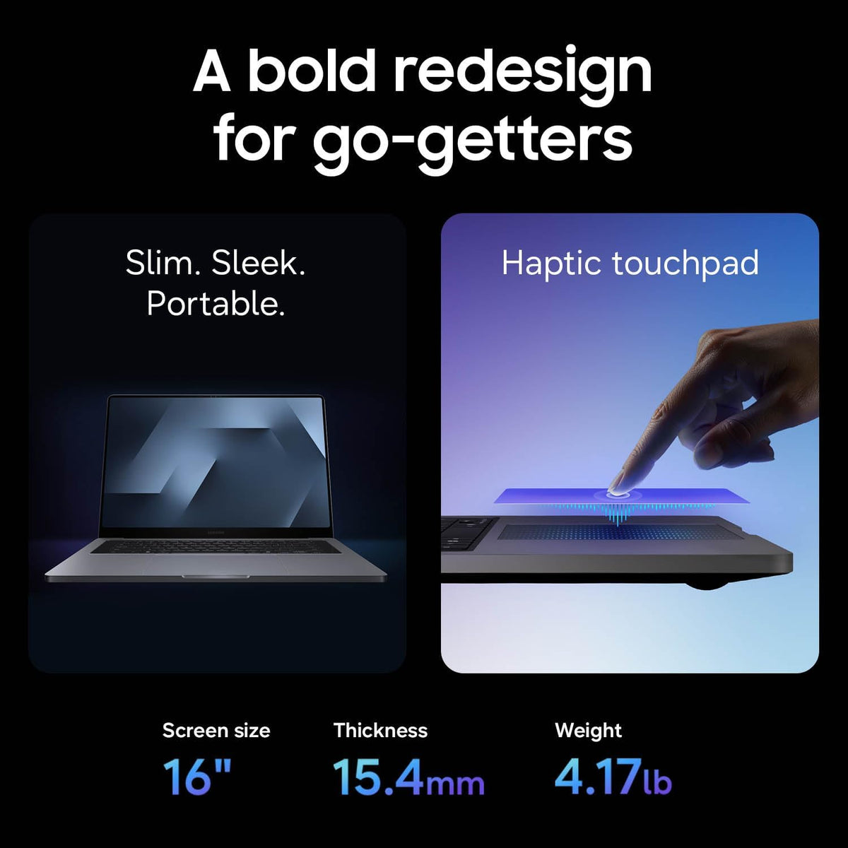 Samsung 16” Galaxy Book6 Ultra U7 PC Laptop Computer, NVIDIA 5070 Intel Processor, 32GB/1TB, Dynamic AMOLED 2X Display, Advanced Cooling, Slim, 2 Year Warranty, Gray
