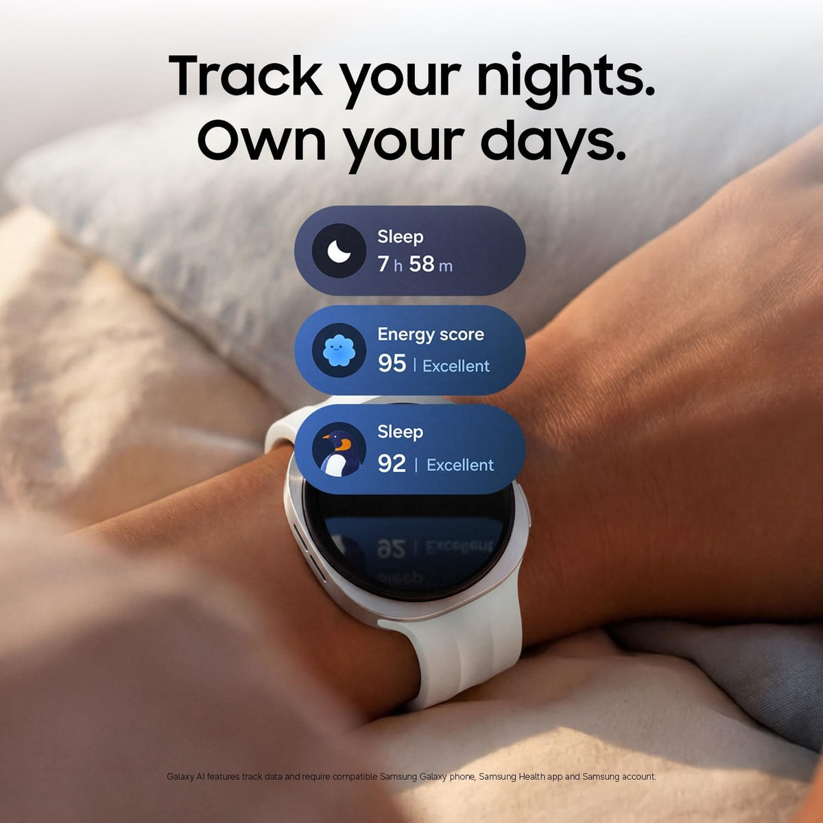 Samsung Galaxy Watch9, Graphite, 40mm Bluetooth Smartwatch