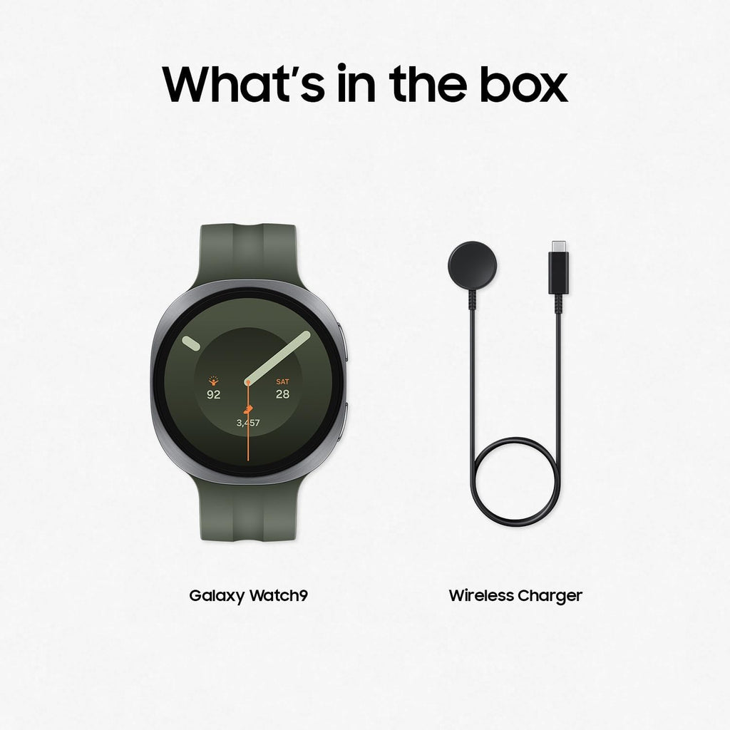 Samsung Galaxy Watch9, Graphite, 40mm Bluetooth Smartwatch