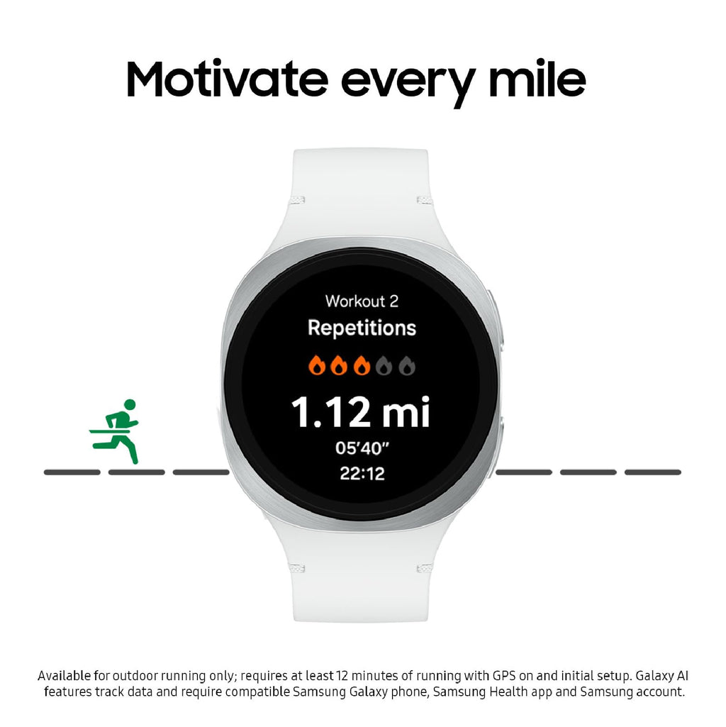 Samsung Galaxy Watch 8 (2025), Graphite, 40mm, Bluetooth Smartwatch