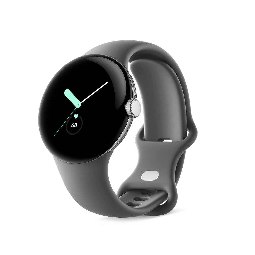 Google Pixel Watch 1st Gen (Previous Model) - Android Smartwatch with Fitbit Activity Tracking - Heart Rate Tracking Watch - Champagne Gold Stainless Steel case with Hazel Active band - LTE