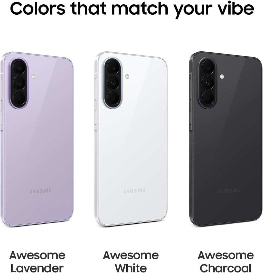 Samsung Galaxy A37 5G (2026), Unlocked Android Smartphone, 128GB, AMOLED Display, Triple Camera, IP68, Slim Phone, 5000mAh Battery, US Version, US 1 Yr Warranty, Awesome Charcoal