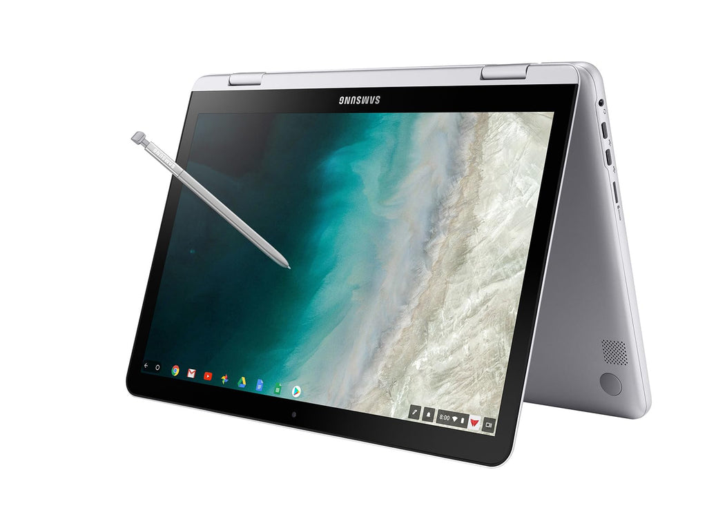Samsung Chromebook Plus V2 2-in-1 Laptop- 4GB RAM, 64GB eMMC, 13MP Camera, Chrome OS, 12.2", 16:10 Aspect Ratio- XE520QAB-K03US Light Titan