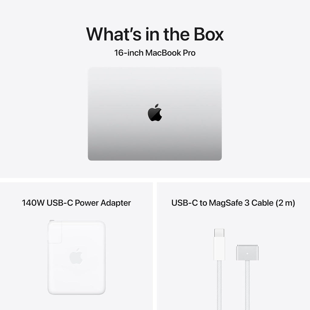 Apple MacBook Pro with M5 Max, 18‑core CPU, 40‑core GPU: 14.2-inch Display, 128GB Memory, 2TB SSD; Silver