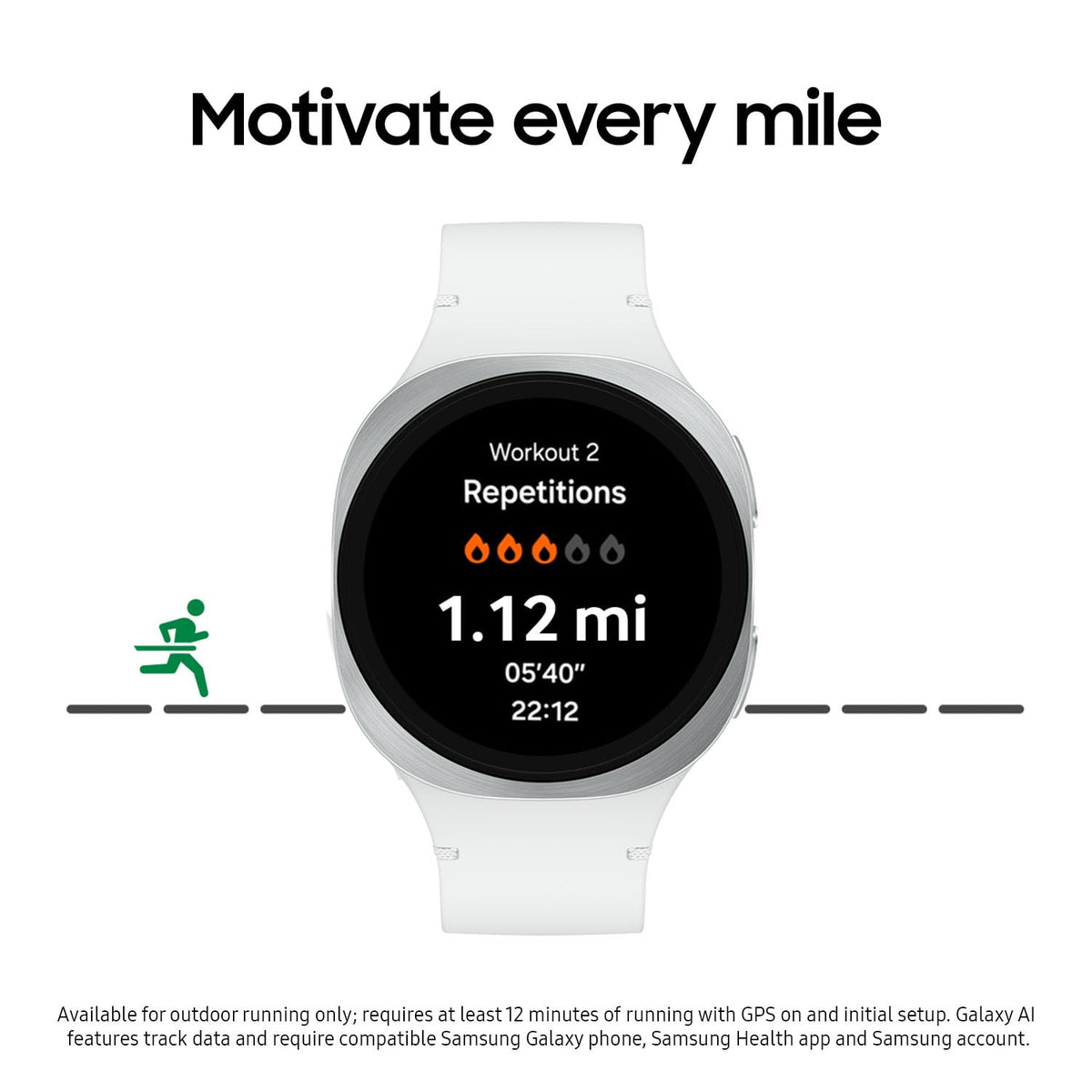 Samsung Galaxy Watch 8 (2025), Graphite, 40mm, Bluetooth Smartwatch