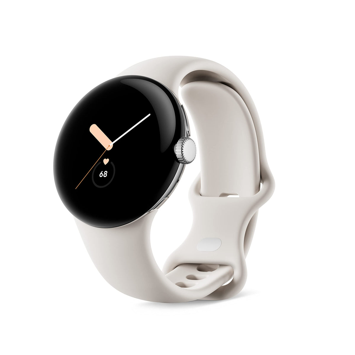 Google Pixel Watch 1st Gen (Previous Model) - Android Smartwatch with Fitbit Activity Tracking - Heart Rate Tracking Watch - Champagne Gold Stainless Steel case with Hazel Active band - LTE