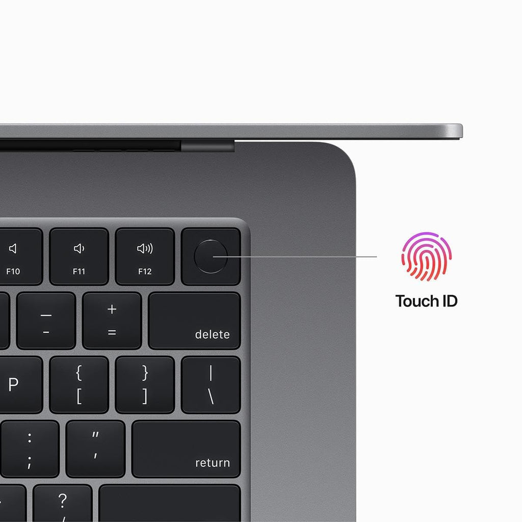 2023 Apple MacBook Air with Apple M2 Chip with 8-Core CPU/10-Core GPU (15-inch, 8GB RAM, 256GB SSD Storage) (QWERTY English) Space Gray (Renewed)