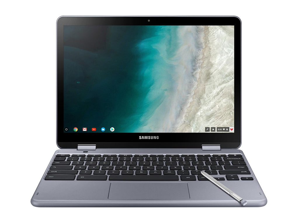 Samsung Chromebook Plus V2 2-in-1 Laptop- 4GB RAM, 64GB eMMC, 13MP Camera, Chrome OS, 12.2", 16:10 Aspect Ratio- XE520QAB-K03US Light Titan