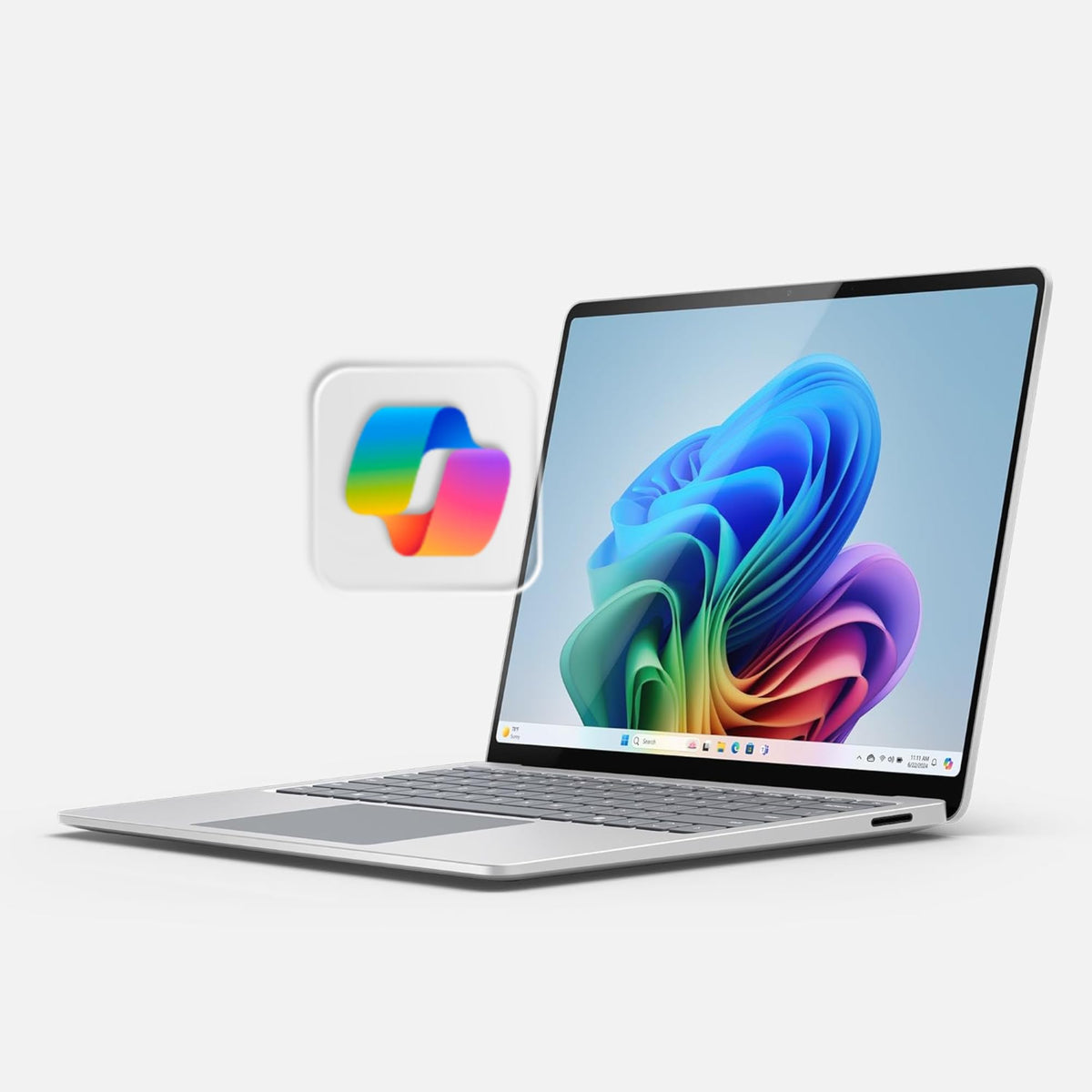 Microsoft Surface Laptop (2024), Windows 11 Copilot+ PC, 13.8" Touchscreen Display, Snapdragon X Elite (12 core), 16GB RAM, 512GB SSD Storage, Black