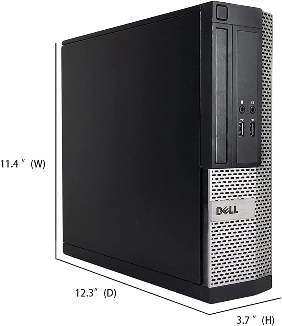 Dell RGB Optiplex PC,Core i5,24'' FHD Monitor,16G RAM,512G SSD(Renewed)