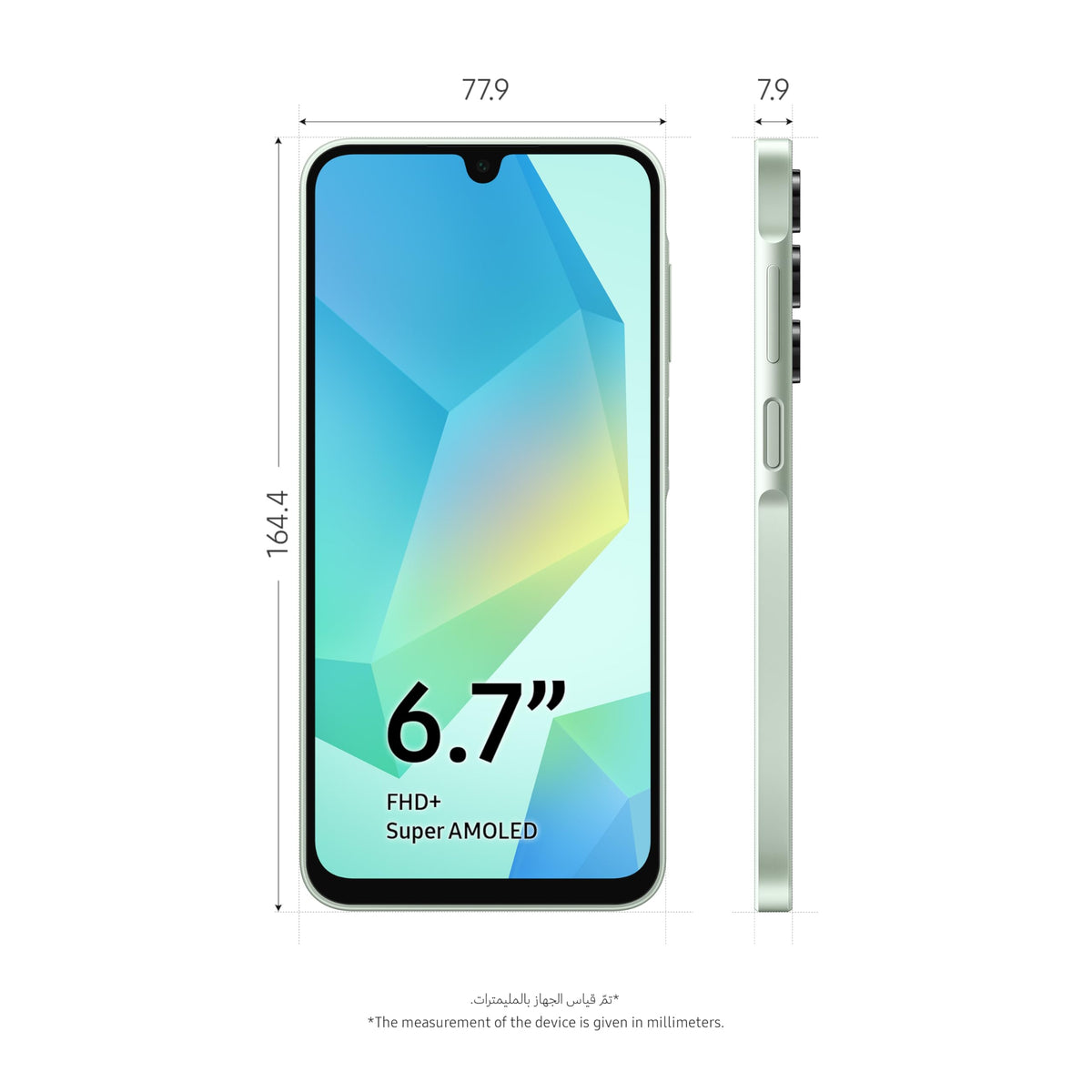 Samsung Galaxy A16 4G LTE (128GB + 4GB) International Model SM-A165F/DS Factory Unlocked, 6.7", Dual SIM, 50MP Triple Camera (Case Bundle), Black