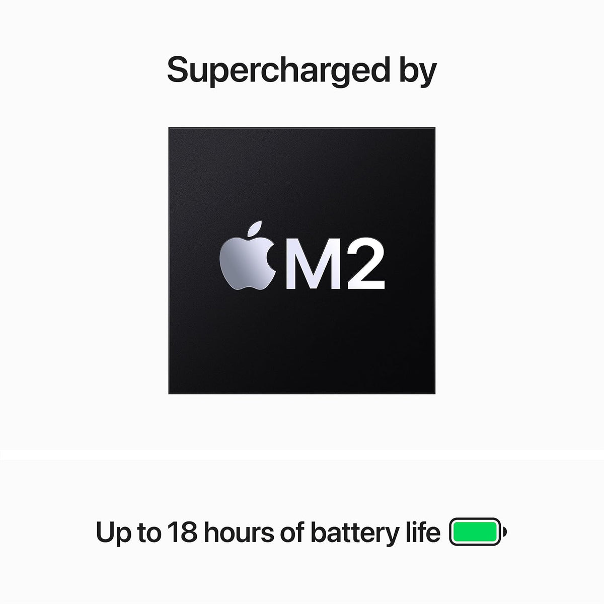 2023 Apple MacBook Air with Apple M2 Chip with 8-Core CPU/10-Core GPU (15-inch, 8GB RAM, 256GB SSD Storage) (QWERTY English) Space Gray (Renewed)