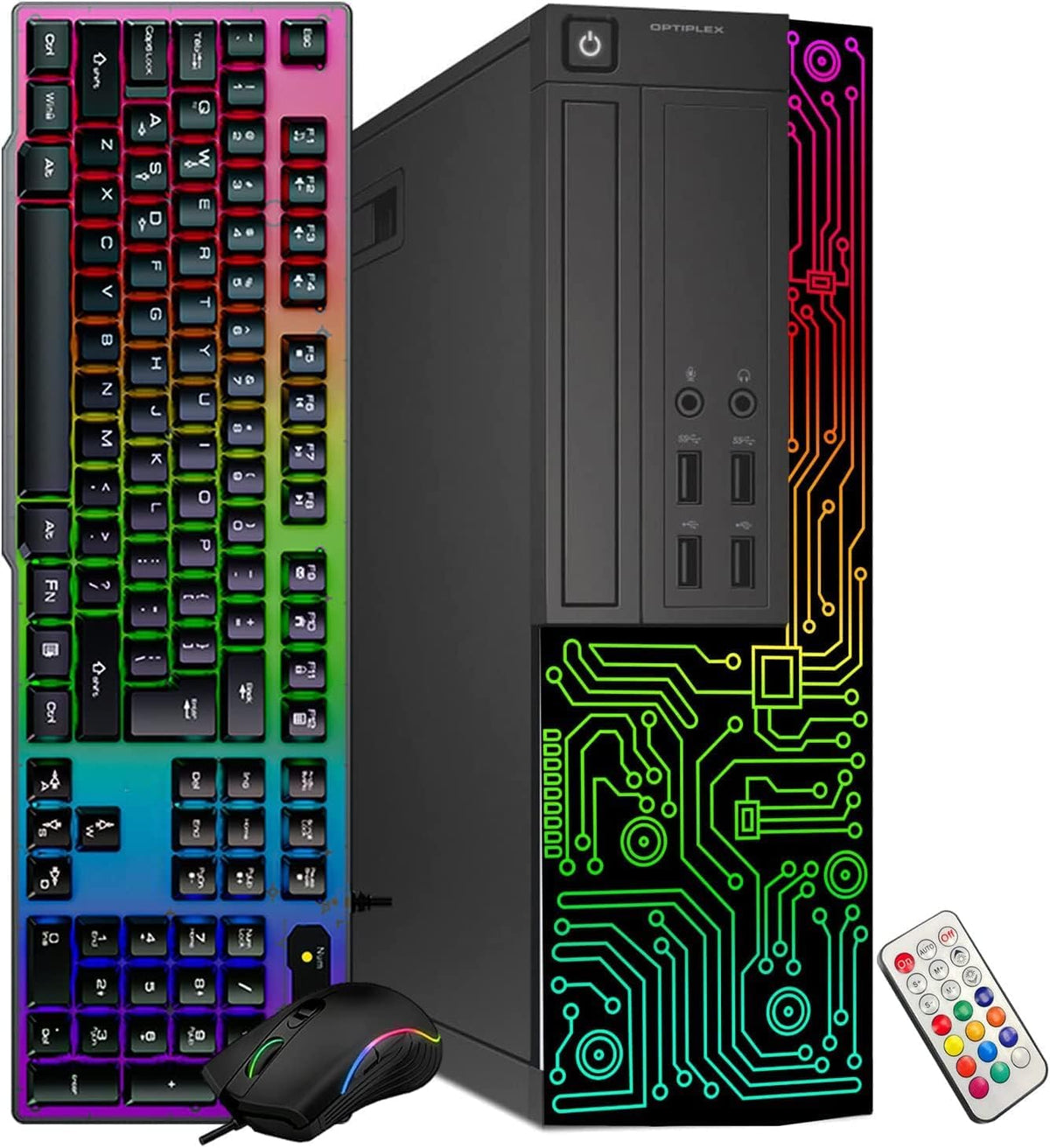 Dell Optiplex 7050 SFF Desktop PC Intel i7-7700 4-Cores 3.60GHz 32GB DDR4 1TB SSD WiFi BT HDMI Duel Monitor Support Windows 11 Pro Excellent Condition(Renewed)