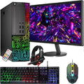 Dell RGB Optiplex PC,Core i5,24'' FHD Monitor,16G RAM,512G SSD(Renewed)