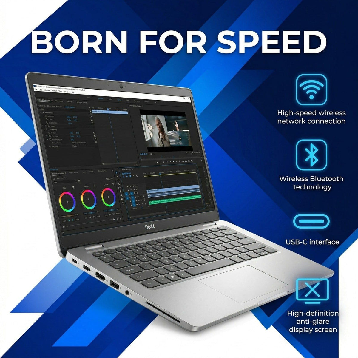 Dell Latitude 5420 14" FHD Business Laptop Computer, Intel Quad-Core i5-1145G7, 16GB DDR4 RAM, 256GB SSD, Camera, HDMI, Windows 11 Pro (Renewed)