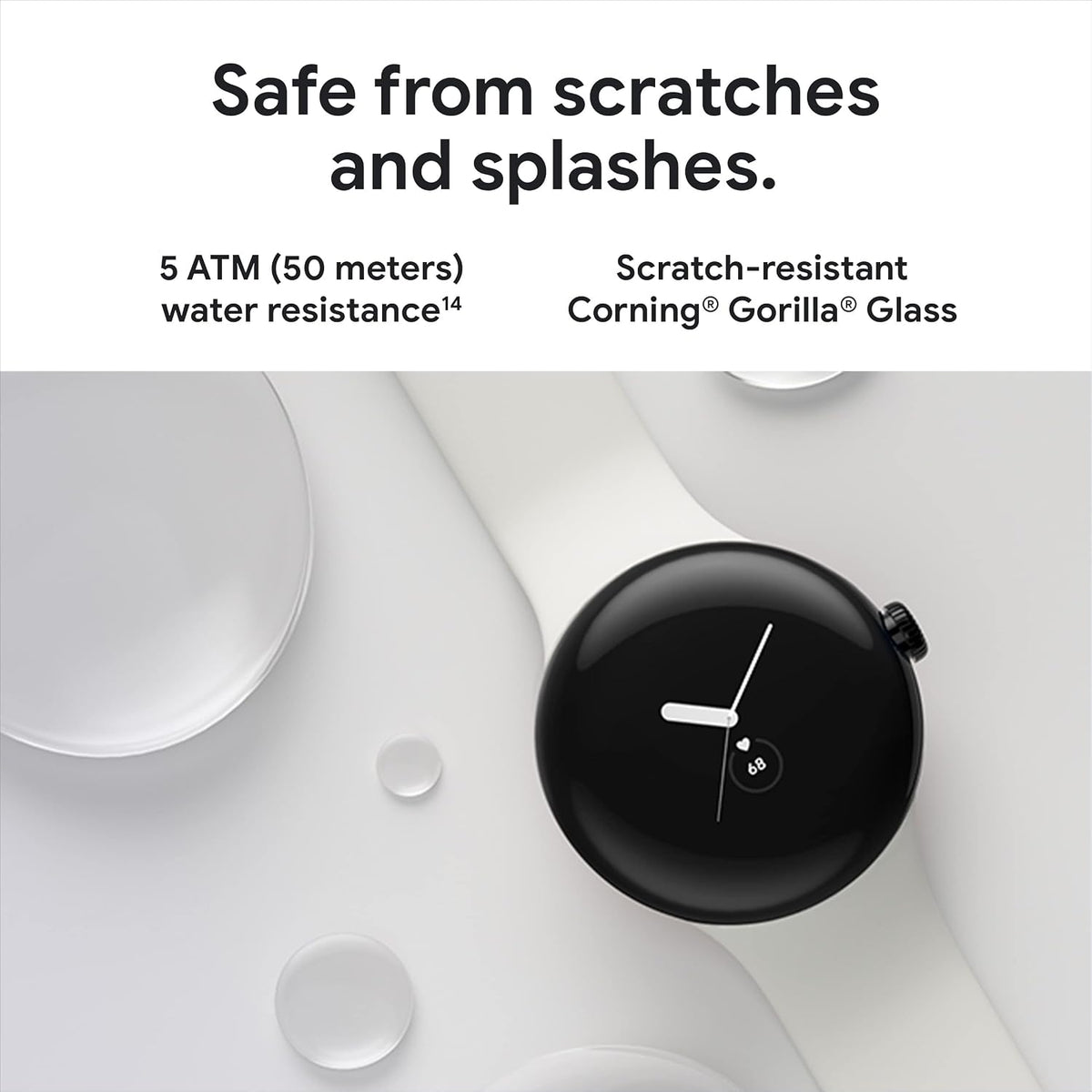 Google Pixel Watch 1st Gen (Previous Model) - Android Smartwatch with Fitbit Activity Tracking - Heart Rate Tracking Watch - Champagne Gold Stainless Steel case with Hazel Active band - LTE