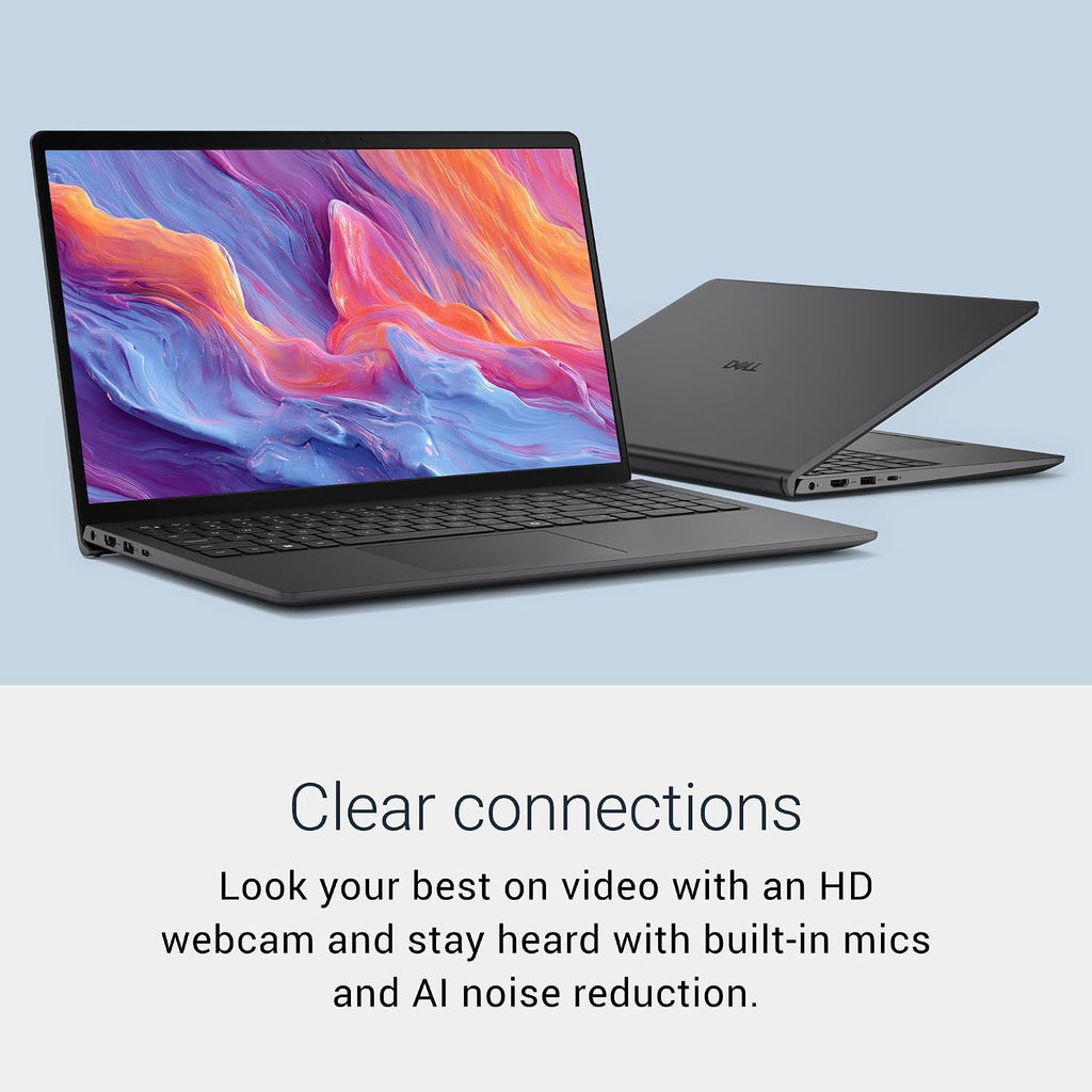Dell 15.6 Laptop, FHD, Intel Core Ultra 5 225U, 16GB RAM, Windows 11 Home