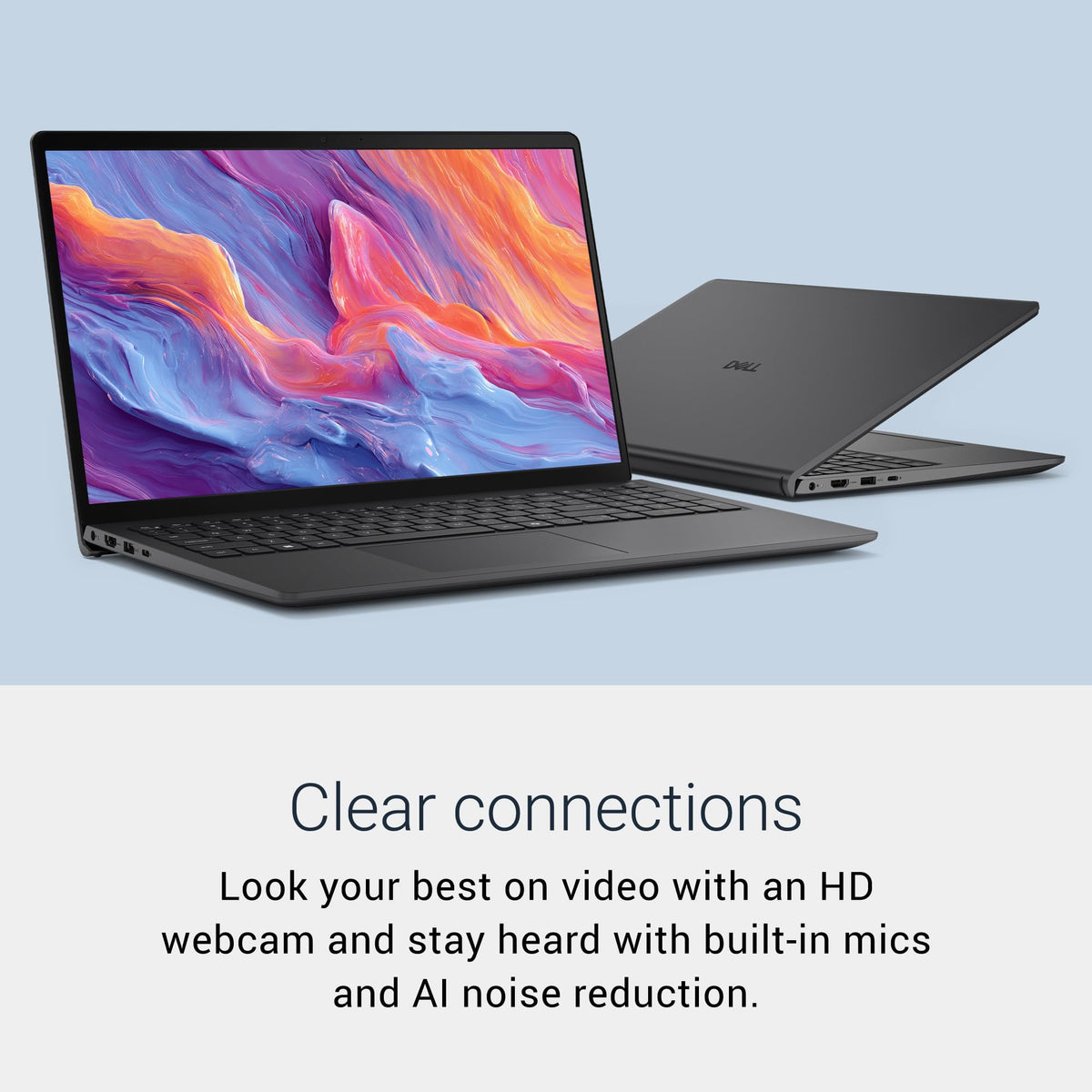 Dell 15.6 Laptop, FHD, Intel Core Ultra 5 225U, 16GB RAM, Windows 11 Home