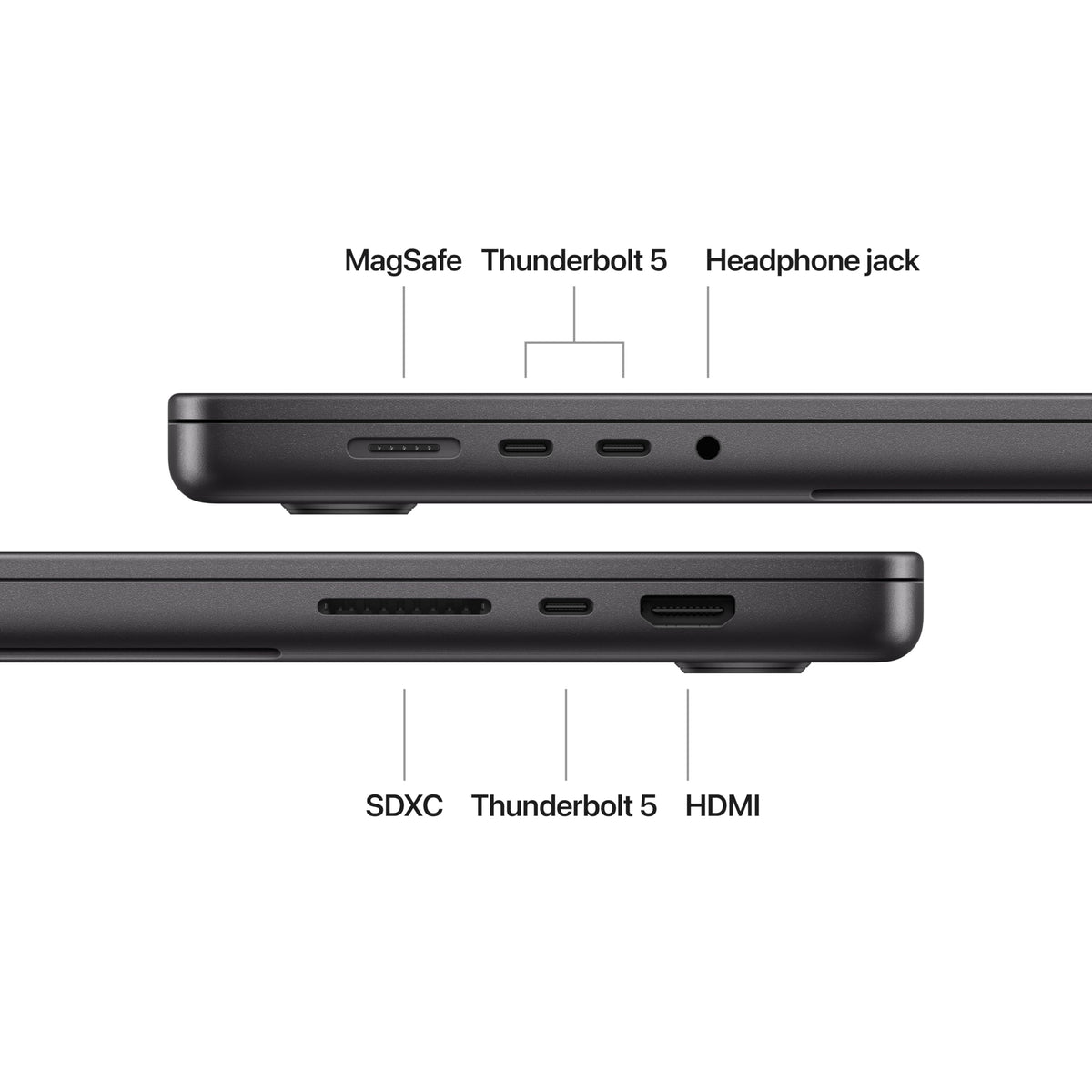 Apple 2024 MacBook Pro with Apple M4 Max Chip (16-inch, 48GB RAM, 1TB SSD Storage) (QWERTY English) Space Black (Renewed)