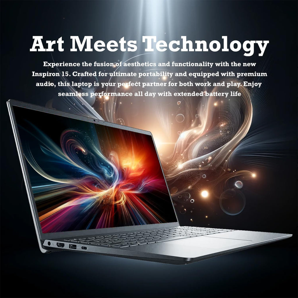 Dell 15.6" Laptop DC15250, FHD, Intel Core i5 1334U, Windows 11 Home