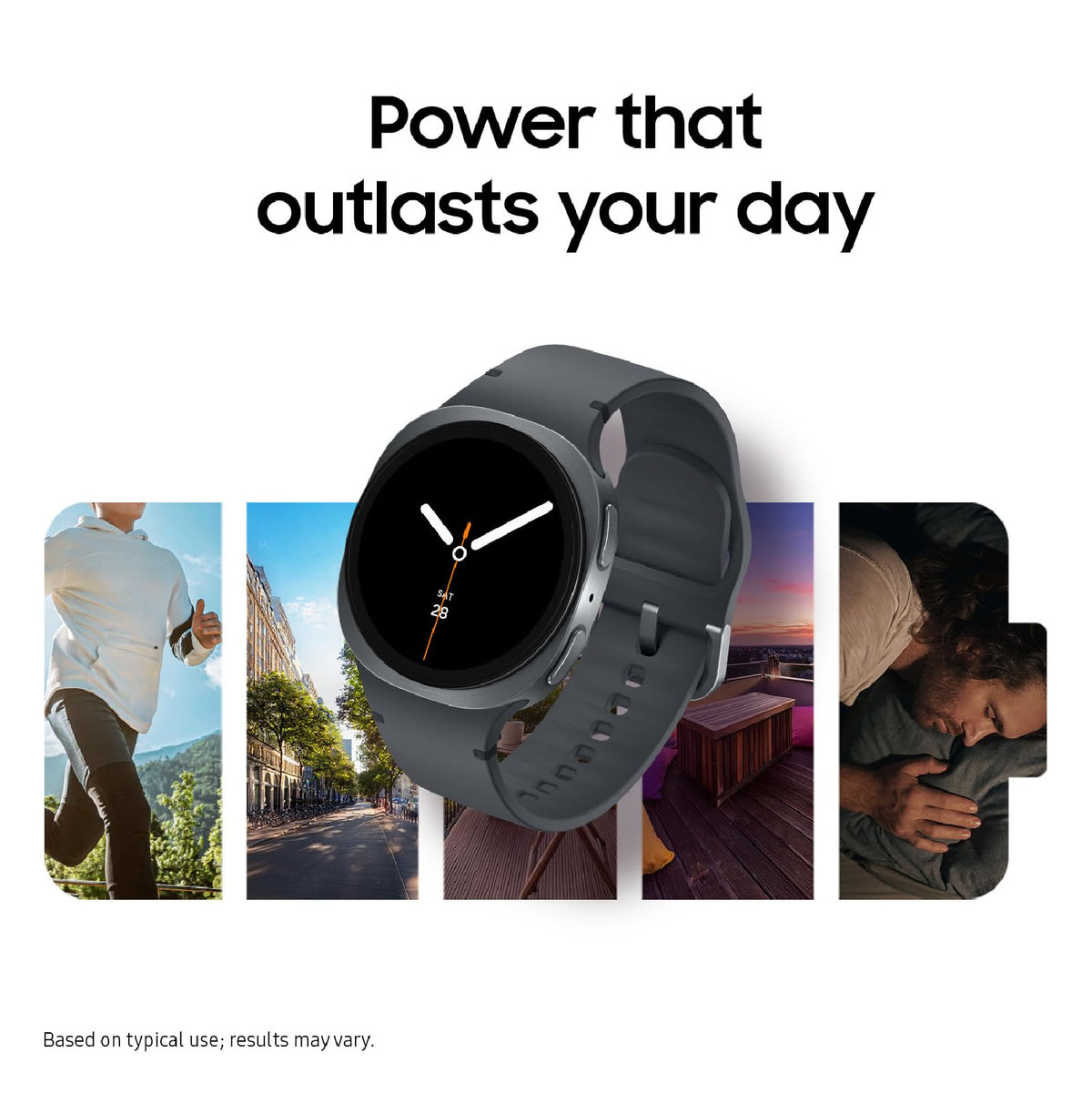 Samsung Galaxy Watch 8 (2025), Graphite, 40mm, Bluetooth Smartwatch