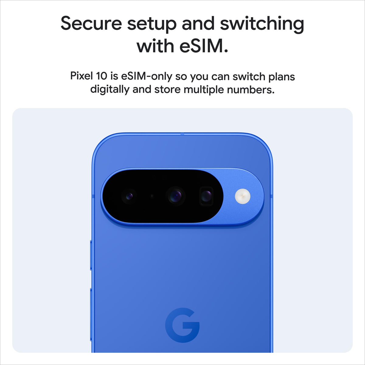 Google Pixel 10 - Unlocked Smartphone with Gemini - Obsidian - 128 GB