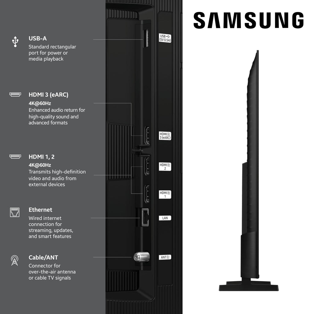 Samsung 43-Inch Class QLED Q7F Series Samsung Vision AI Smart TV (2025 Model, 43Q7F) Quantum HDR, Object Tracking Sound Lite, Q4 AI Gen1 Processor, 4K upscaling, Gaming Hub, Alexa Built-in