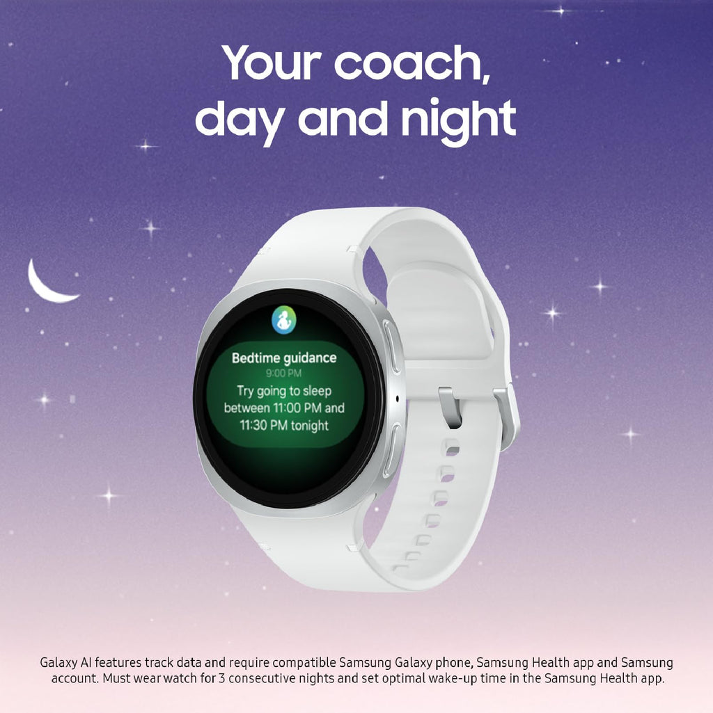 Samsung Galaxy Watch 8 (2025), Graphite, 40mm, Bluetooth Smartwatch
