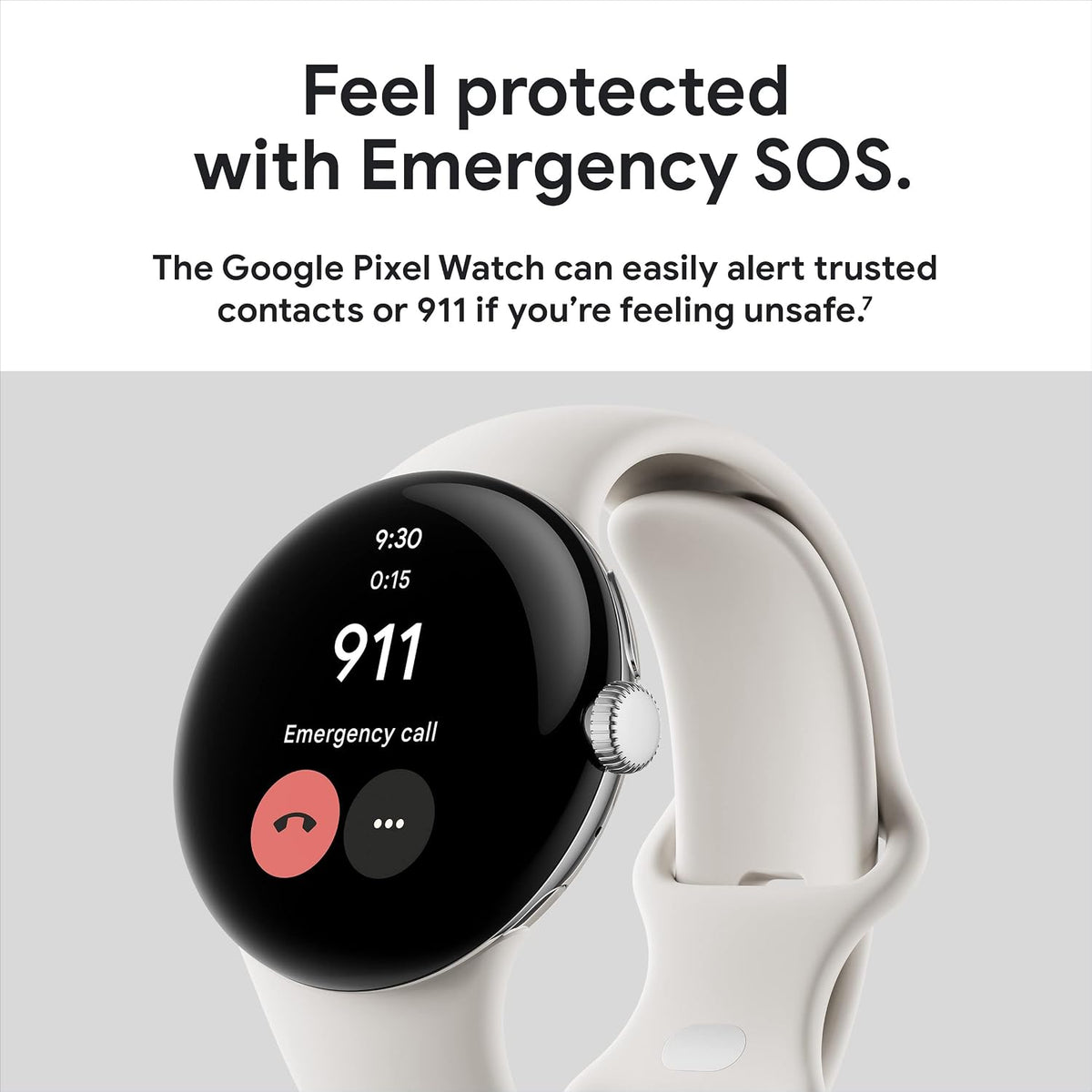 Google Pixel Watch 1st Gen (Previous Model) - Android Smartwatch with Fitbit Activity Tracking - Heart Rate Tracking Watch - Champagne Gold Stainless Steel case with Hazel Active band - LTE