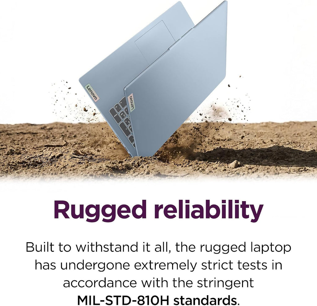 Lenovo Essential 15.6" FHD Laptop, Intel Processor, 8GB DDR5, 128GB Storage
