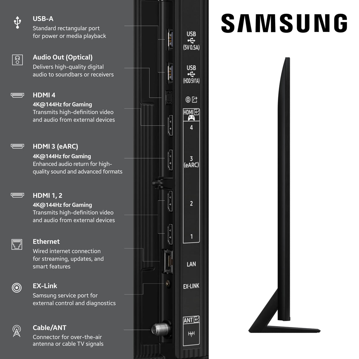 Samsung 55-Inch Class Neo QLED 4K QN80F Series, Vision AI, Mini LED Smart TV (2025 Model, 55QN80F) Neo Quantum HDR, Object Tracking Sound Lite w/Dolby Atmos, NQ4 AI Gen2 Processor, Alexa Built-in